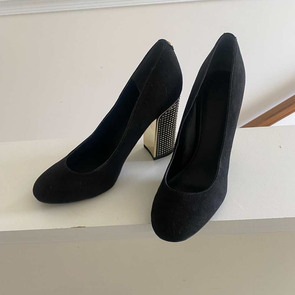 🔥Guess stacked heal shoes